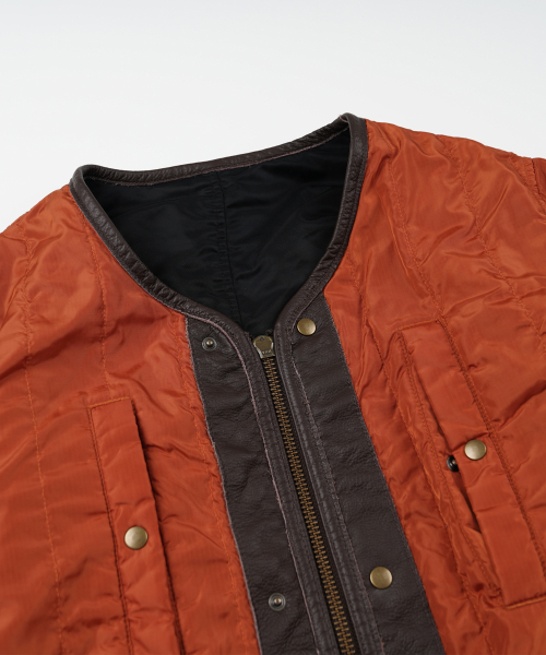 FRIZMWORKS(フリズムワークス)の「REVERSIBLE MA-1 LINER JACKET _ BLACK(ブルゾン・メンズ・その他・MEDIUM/LARGE/X-LARGE/SMALL)」の7枚目の写真