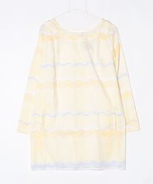 Thierry Colson（ティエリーコルソン）の「【KS】【THIERRY COLSON/ティエリーコルソン】WAVE PATTERN TOP（シャツ/ブラウス）」