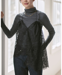 Noble | 《追加》ラッセルレースギャザーキャミ(キャミソール)