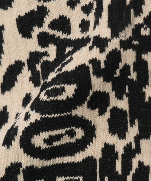 ARIES(アリーズ)の「ARIES / アリーズ J'ADORO ARIES LEOPARD SOCK(ソックス/靴下・メンズ・ベージュ・SMALL/LARGE)」の3枚目の写真