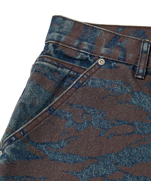 WKNDRS(ウィーキャンドース)の「KELLOGGS TIGER CAMO DENIM PANTS (DENIM)(デニムパンツ・レディース・その他・MEDIUM/LARGE/X-LARGE)」の10枚目の写真
