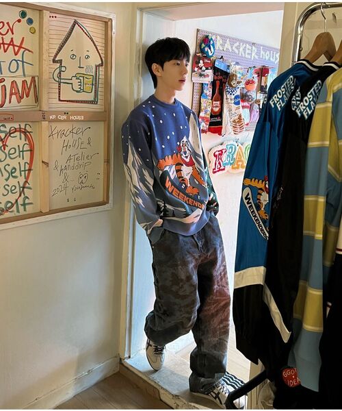 WKNDRS(ウィーキャンドース)の「KELLOGGS TIGER CAMO DENIM PANTS (DENIM)(デニムパンツ・レディース・その他・MEDIUM/LARGE/X-LARGE)」の2枚目の写真