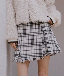 archives（アルシーヴ）の「ツイードラップミニスカート（スカート・レディース）」