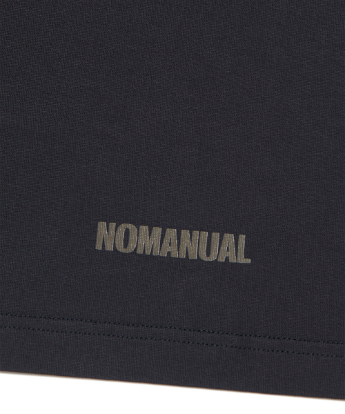 NOMANUAL(NOMANUAL)の「SLASH LONG SLEEVE TEE - WASHED BLACK(Tシャツ/カットソー・レディース・その他・SMALL/MEDIUM/LARGE/X-LARGE)」の8枚目の写真