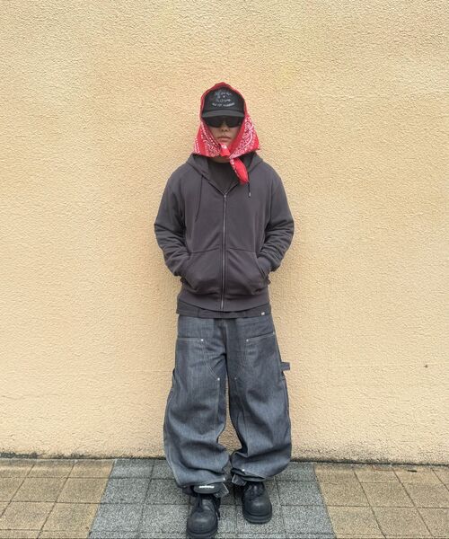NOMANUAL(NOMANUAL)の「SLASH LONG SLEEVE TEE - WASHED BLACK(Tシャツ/カットソー・レディース・その他・SMALL/MEDIUM/LARGE/X-LARGE)」の10枚目の写真