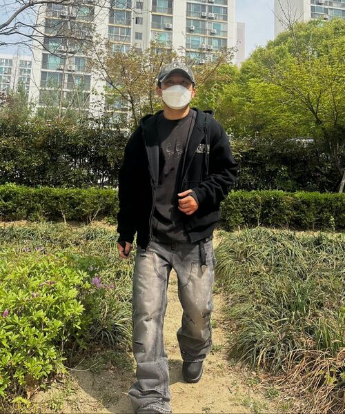 NOMANUAL(NOMANUAL)の「SLASH LONG SLEEVE TEE - WASHED BLACK(Tシャツ/カットソー・レディース・その他・SMALL/MEDIUM/LARGE/X-LARGE)」の14枚目の写真