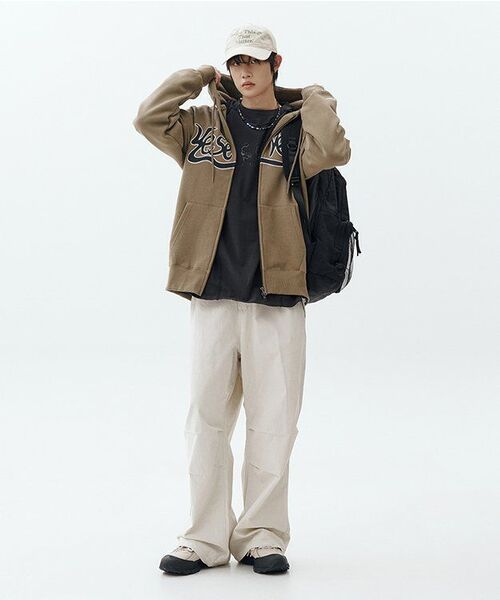 NOMANUAL(NOMANUAL)の「SLASH LONG SLEEVE TEE - WASHED BLACK(Tシャツ/カットソー・レディース・その他・SMALL/MEDIUM/LARGE/X-LARGE)」の18枚目の写真