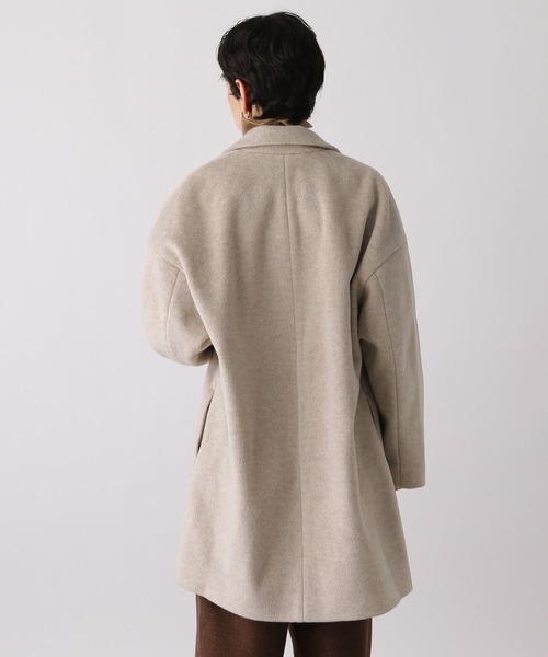 studio CLIP(スタディオクリップ)の「《ウタオ》テーラードコート(チェスターコート・レディース・ベージュ/チャコール/ライトグレー・FREE)」の22枚目の写真