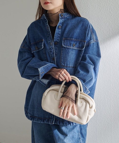 PUAL CE CIN(ピュアルセシン)の「チュールドッキングレイヤードカットソー(Tシャツ/カットソー・レディース・ブラック/ライトグレー・FREE)」の16枚目の写真