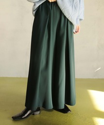 タックワイドパンツ