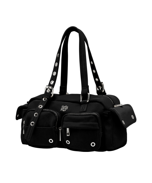 BLACKPURPLE(ブラックパープル)の「ベイビーオーバーロードバッグ Baby Overload Bag_ブラック(ショルダーバッグ・レディース・ブラック・FREE)」の2枚目の写真