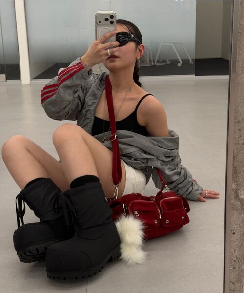 BLACKPURPLE(ブラックパープル)の「ベイビーオーバーロードバッグ Baby Overload Bag_ブラック(ショルダーバッグ・レディース・ブラック・FREE)」の10枚目の写真