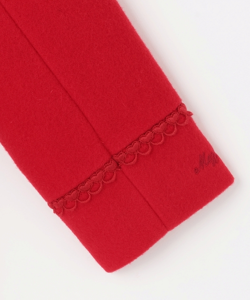 セール】リボンカラー ウールコート（ダッフルコート）｜mezzo piano