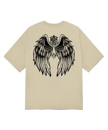 KGTC0206 エンジェル伝説 20番手 半袖Tシャツ ベージュ