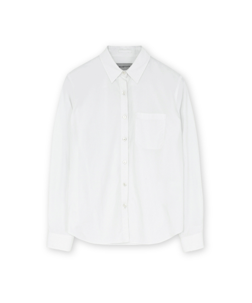 BROWNYARD(ブラウンヤード)の「W エッセンシャルシャツ、ホワイト(シャツ/ブラウス・レディース・その他・1/2)」の1枚目の写真