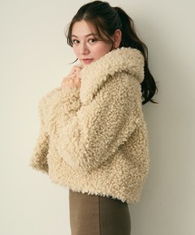 Lunea（ルネア）の「プードルファーコート（ブルゾン）」