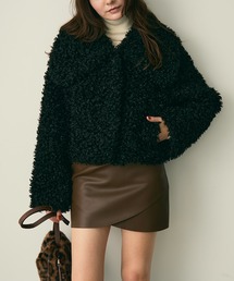 Lunea | プードルファーコート(ブルゾン)