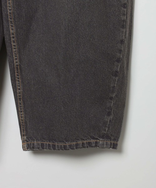 PBLIM(ページボーイリム)の「《UNISEX/3サイズ展開》バルーンデニム / 2WAYボタンで調整可能(デニムパンツ・レディース・ブルー/ブラウン系その他/ブラック/ライトブルー・SMALL/MEDIUM/LARGE)」の8枚目の写真