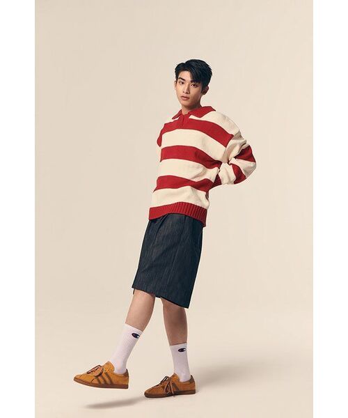 MAINBOOTH（メインブース）の「Traveler Oversized Sweater(ROSE RED)（ニット/セーター・レディース・その他・2/3）」の5枚目の写真