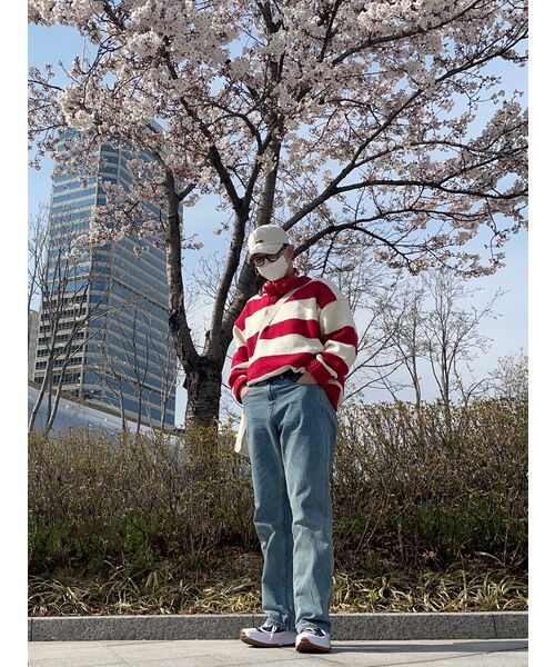 MAINBOOTH（メインブース）の「Traveler Oversized Sweater(ROSE RED)（ニット/セーター・レディース・その他・2/3）」の11枚目の写真