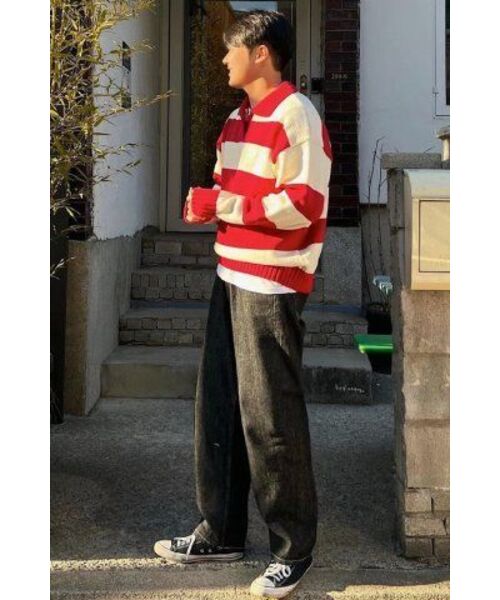 MAINBOOTH（メインブース）の「Traveler Oversized Sweater(ROSE RED)（ニット/セーター・レディース・その他・2/3）」の16枚目の写真