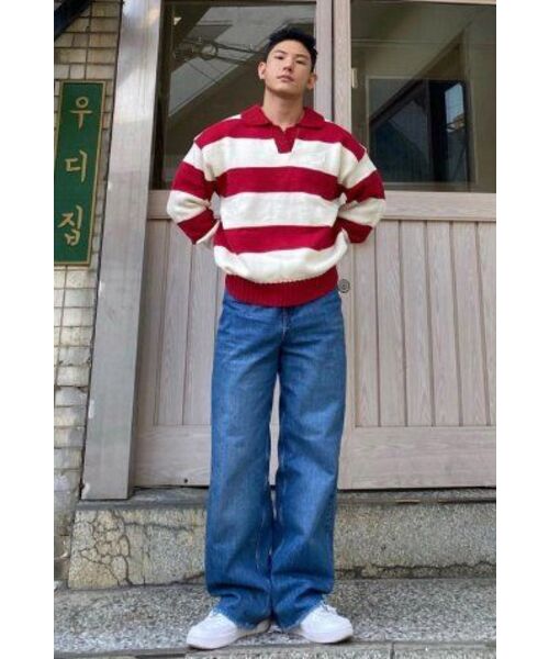 MAINBOOTH（メインブース）の「Traveler Oversized Sweater(ROSE RED)（ニット/セーター・レディース・その他・2/3）」の20枚目の写真