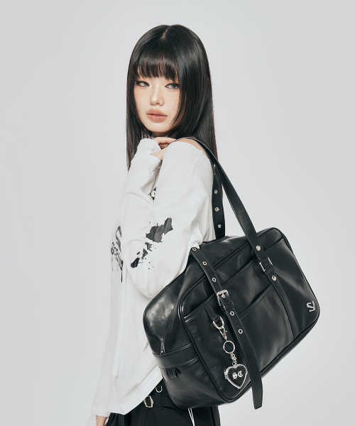 SCHISM INDUCING(スキズムインデューシング)の「JK BAG BLACK(ショルダーバッグ・レディース・その他・OS)」の6枚目の写真