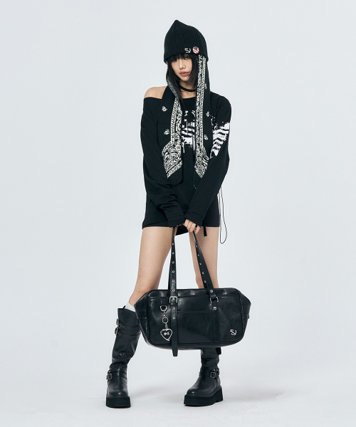 SCHISM INDUCING(スキズムインデューシング)の「JK BAG BLACK(ショルダーバッグ・レディース・その他・OS)」の17枚目の写真