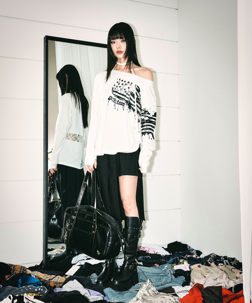 SCHISM INDUCING(スキズムインデューシング)の「JK BAG BLACK(ショルダーバッグ・レディース・その他・OS)」の19枚目の写真