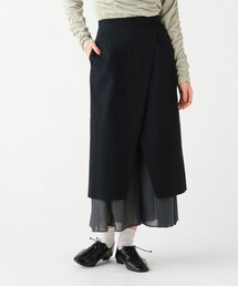 BEAMS HEART | 異素材 重ね タイトスカート(スカート)