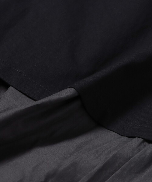 BEAMS HEART(ビームスハート)の「異素材 重ね タイトスカート(スカート・レディース・ブラック/オリーブ/ベージュ・FREE)」の11枚目の写真