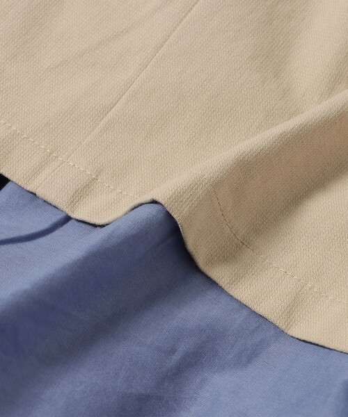 BEAMS HEART(ビームスハート)の「異素材 重ね タイトスカート(スカート・レディース・ブラック/オリーブ/ベージュ・FREE)」の22枚目の写真