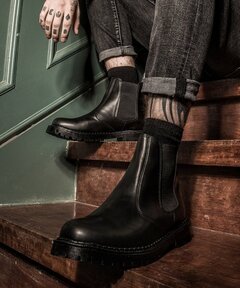 靴 SIDE WAVE BUCKLE LONG BOOTS SIDE WAVE BUCKLE LONG BOOTS（ブーツ）｜Ameri（アメリ）の