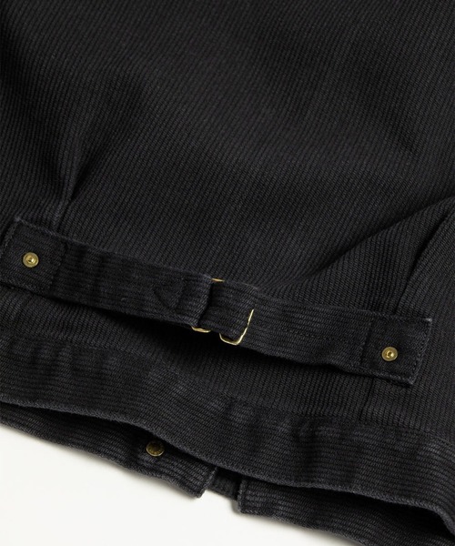 Anachronorm(アナクロノーム)の「【ANACHRONORM】AN397 HEAVY PIQUE WORK JACKET(ブルゾン・メンズ・ブラック・3/2)」の9枚目の写真