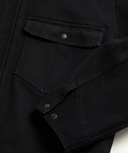 Anachronorm(アナクロノーム)の「【ANACHRONORM】AN397 HEAVY PIQUE WORK JACKET(ブルゾン・メンズ・ブラック・3/2)」の10枚目の写真