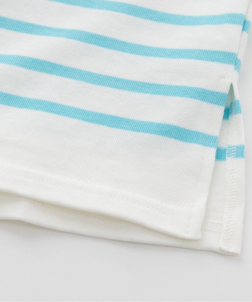 SEA(シー)の「Seavalley パネルバスクシャツ(Tシャツ/カットソー・レディース・ピンク/ラベンダー/ブルー・2/0)」の6枚目の写真