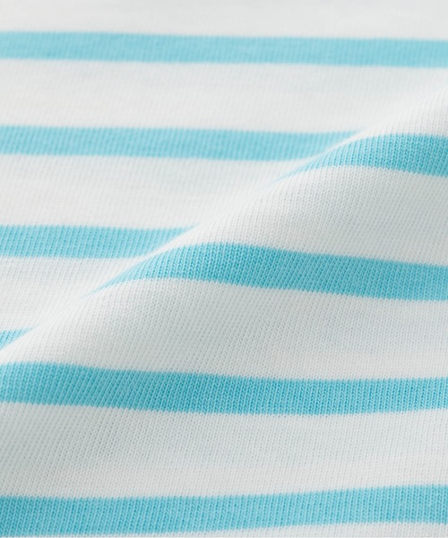 SEA(シー)の「Seavalley パネルバスクシャツ(Tシャツ/カットソー・レディース・ピンク/ラベンダー/ブルー・2/0)」の7枚目の写真