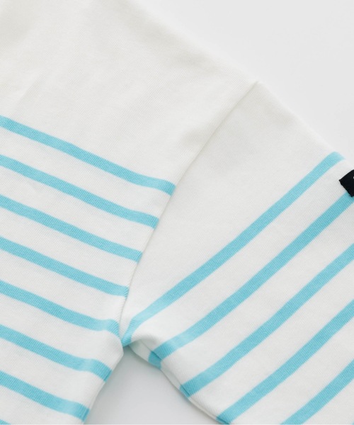 SEA(シー)の「Seavalley パネルバスクシャツ(Tシャツ/カットソー・レディース・ピンク/ラベンダー/ブルー・2/0)」の8枚目の写真