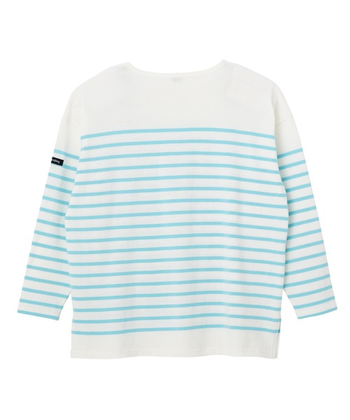 SEA(シー)の「Seavalley パネルバスクシャツ(Tシャツ/カットソー・レディース・ピンク/ラベンダー/ブルー・2/0)」の13枚目の写真