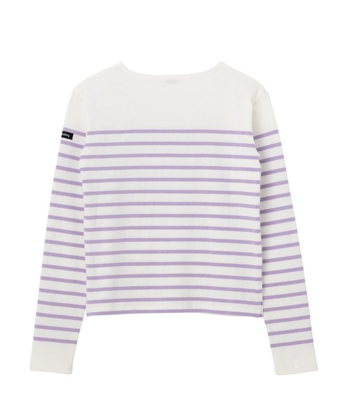 SEA(シー)の「Seavalley パネルバスクシャツ(Tシャツ/カットソー・レディース・ピンク/ラベンダー/ブルー・2/0)」の15枚目の写真