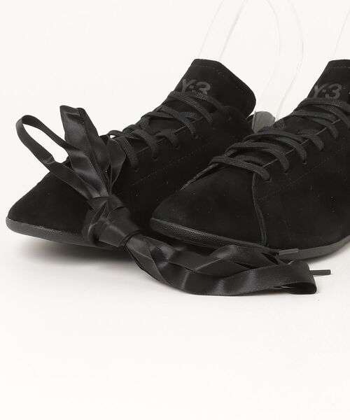 Y-3（ワイスリー）の「Y-3 STAN SMITH LO PRO（スニーカー・メンズ・ブラック×ホワイト・27.0cm/26.5cm/26.0cm/25.5cm/24.5cm/24.0cm/28.5cm/28.0cm/27.5cm/23.5cm/22.5cm/23.0cm）」の7枚目の写真