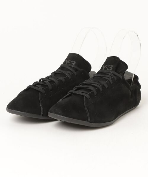 Y-3（ワイスリー）の「Y-3 STAN SMITH LO PRO（スニーカー・メンズ・ブラック×ホワイト・27.0cm/26.5cm/26.0cm/25.5cm/24.5cm/24.0cm/28.5cm/28.0cm/27.5cm/23.5cm/22.5cm/23.0cm）」の3枚目の写真