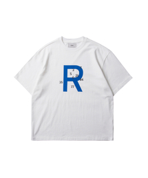 DGRE（ディグレ）の「Blue R graphic short-sleeved T-shirt（Tシャツ/カットソー）」
