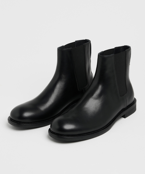 LOSTGARDEN(ロストガーデン)の「UNIFORM Chelsea Boots Black(ブーツ・メンズ・その他・44/43/42.5/43.5)」の1枚目の写真