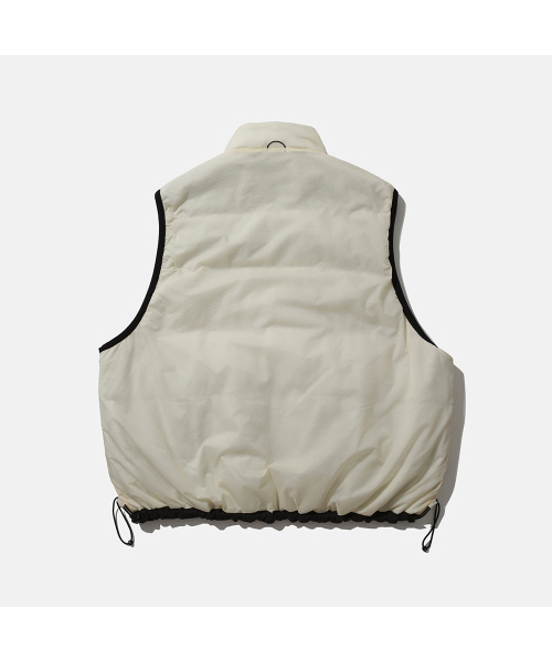MOIF（モイフ）の「[AW25] REVERSIBLE PUFF VEST / BLACK/ECRU（ダウンベスト・メンズ・その他・1(S)/2(M)/3(L)）」の6枚目の写真