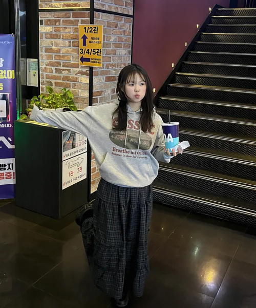 COSO（コソ）の「CCサンデーモーニングフードパーカー（グレー）（パーカー・レディース・その他・MEDIUM/LARGE）」の7枚目の写真
