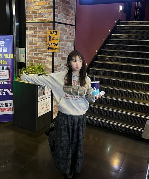 COSO（コソ）の「CCサンデーモーニングフードパーカー（グレー）（パーカー・レディース・その他・MEDIUM/LARGE）」の14枚目の写真