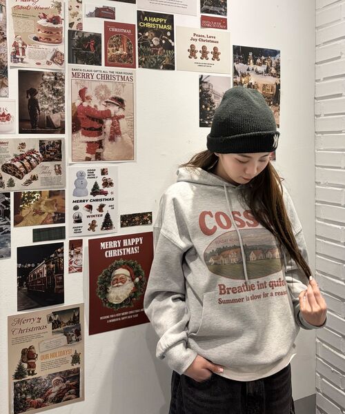 COSO（コソ）の「CCサンデーモーニングフードパーカー（グレー）（パーカー・レディース・その他・MEDIUM/LARGE）」の17枚目の写真