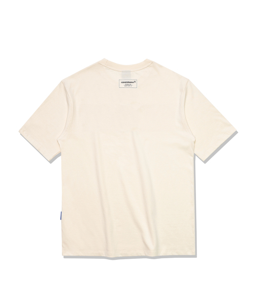 ICONOGRAPHY（アイコノグラフィー）の「SURREALISM MOVEMET FLOWER ICONO CR（Tシャツ/カットソー・レディース・アイボリー・SMALL/MEDIUM/LARGE）」の2枚目の写真