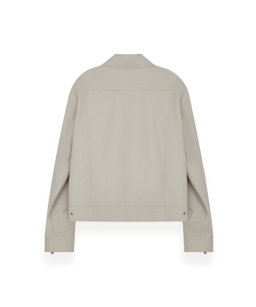 R-4(アールフォー)の「R-0045 / ORIGIN TRUCKER - 2.0(BEIGE)(デニムジャケット・メンズ・ベージュ・MEDIUM/LARGE)」の2枚目の写真